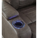  Schooner Rocks 1610413 Power Recliner with Adjustable Headrest IMAGE 12