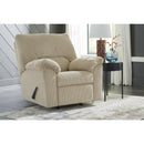  Manufacturer Color_Sand  -- SimpleJoy Rocker Fabric Recliner IMAGE 7