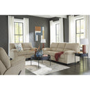  Manufacturer Color_Sand  -- SimpleJoy Stationary Fabric Loveseat IMAGE 14