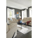  Manufacturer Color_Sand  -- SimpleJoy Stationary Fabric Loveseat IMAGE 9