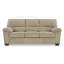  Manufacturer Color_Sand  -- SimpleJoy Stationary Fabric Sofa IMAGE 2