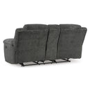  Manufacturer Color_Graphite  -- Frohn Reclining Fabric Loveseat with Console IMAGE 5