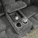  Manufacturer Color_Graphite  -- Frohn Reclining Fabric Loveseat with Console IMAGE 8