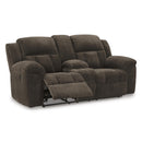  Frohn 3740794 Double Reclining Loveseat with Console IMAGE 2