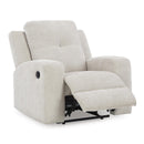  Manufacturer Color_Stone  -- Danum Fabric Recliner with Wall Recline IMAGE 2