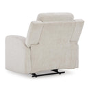  Manufacturer Color_Stone  -- Danum Fabric Recliner with Wall Recline IMAGE 6