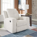  Manufacturer Color_Stone  -- Danum Fabric Recliner with Wall Recline IMAGE 7