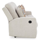  Manufacturer Color_Stone  -- Danum Reclining Fabric Sofa IMAGE 4