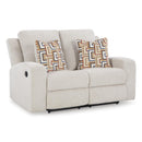  Manufacturer Color_Stone  -- Danum Stationary Fabric Loveseat IMAGE 1
