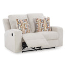  Manufacturer Color_Stone  -- Danum Stationary Fabric Loveseat IMAGE 2