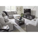  Manufacturer Color_Pewter  -- Acklen Place Power Fabric Recliner IMAGE 12