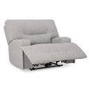  Manufacturer Color_Pewter  -- Acklen Place Power Fabric Recliner IMAGE 2