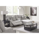  Manufacturer Color_Pewter  -- Acklen Place Power Fabric Recliner IMAGE 9