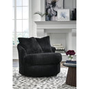  Signature Design by Ashley Gramwell A3000725 Oversized Swivel Accent Chair IMAGE 5