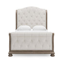  Size_Queen  -- Ardenfield Upholstered Sleigh Bed IMAGE 2