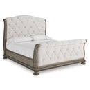  Ardenfield B944B4 King Upholstered Sleigh Bed IMAGE 1