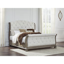  Ardenfield B944B4 King Upholstered Sleigh Bed IMAGE 5