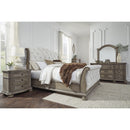  Ardenfield B944B4 King Upholstered Sleigh Bed IMAGE 7