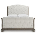  Ardenfield B944B5 California King Upholstered Sleigh Bed IMAGE 2