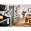  Whirlpool 36-inch French 4-Door Refrigerator with external water and ice dispenser WRMF3636RZ IMAGE 19