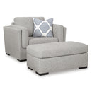  Evansley 54503U1 Oversized Chair and Ottoman IMAGE 1