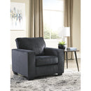  Manufacturer Color_Slate  -- Altari Stationary Fabric Chair with Ottoman IMAGE 2