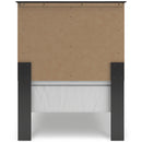  Size_Twin  -- Maribel Panel Bed IMAGE 4
