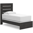  Size_Twin  -- Hollivern Panel Bed IMAGE 1