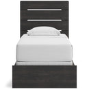  Size_Twin  -- Hollivern Panel Bed IMAGE 2