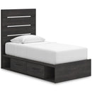  Hollivern PCB2108B17 Twin Panel Storage Bed IMAGE 1