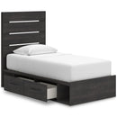  Hollivern PCB2108B17 Twin Panel Storage Bed IMAGE 2