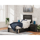  Hollivern PCB2108B17 Twin Panel Storage Bed IMAGE 7