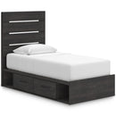  Hollivern PCB2108B18 Twin Panel Bed with Storage IMAGE 1