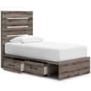  Graystorm PCB2405B19 Twin Panel Bed with Storage IMAGE 2