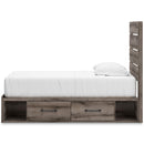  Graystorm PCB2405B19 Twin Panel Bed with Storage IMAGE 5