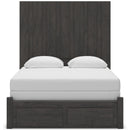  Size_Queen  -- Fraluna Panel Bed with Storage IMAGE 3