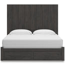  Fraluna PCB3370B9 King Panel Storage Bed IMAGE 2
