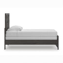  Size_Twin  -- Prendonea Panel Bed IMAGE 3