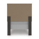  Size_Twin  -- Prendonea Panel Bed IMAGE 4
