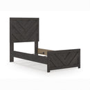 Size_Twin  -- Prendonea Panel Bed IMAGE 5