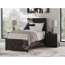  Size_Twin  -- Prendonea Panel Bed IMAGE 6