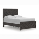  Prendonea B3789B3 Full Panel Bed IMAGE 1
