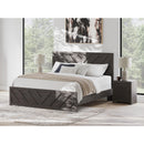  Prendonea B3789B8 King Panel Bed IMAGE 6