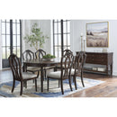  Signature Design by Ashley Lavinton D764-01 Dining Upholstery Side Chair IMAGE 6