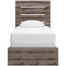  Size_Twin  -- Graystorm Panel Bed IMAGE 2