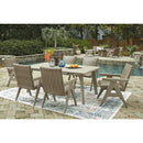  Signature Design by Ashley Cliff Trails PCP690-772 Square Fire Pit Table IMAGE 17