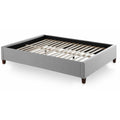  Color_Stone  Size_California King  -- Eastman Platform Bed Base - Stone (California King) IMAGE 1