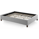  Color_Stone  Size_King  -- Eastman Platform Bed Base - Stone (King) IMAGE 1