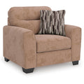  Manufacturer Color_Mocha  -- Olten Stationary Fabric Chair IMAGE 1