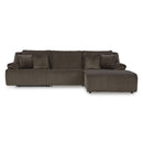  Manufacturer Color_Chocolate  -- Top Tier Reclining Fabric Sofa IMAGE 1